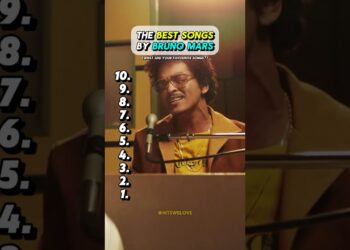The Best Songs By Bruno Mars 🎶