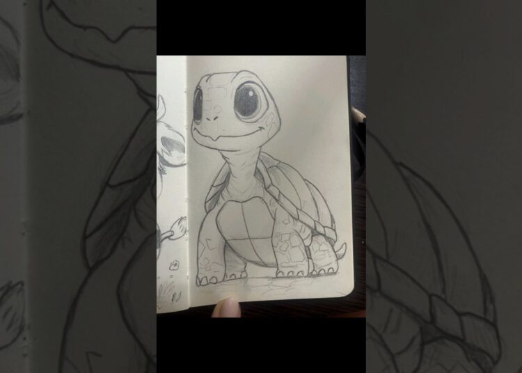 Drawing animals from memory Vs reference #drawing #art #sketch #artist #animals #viralshorts