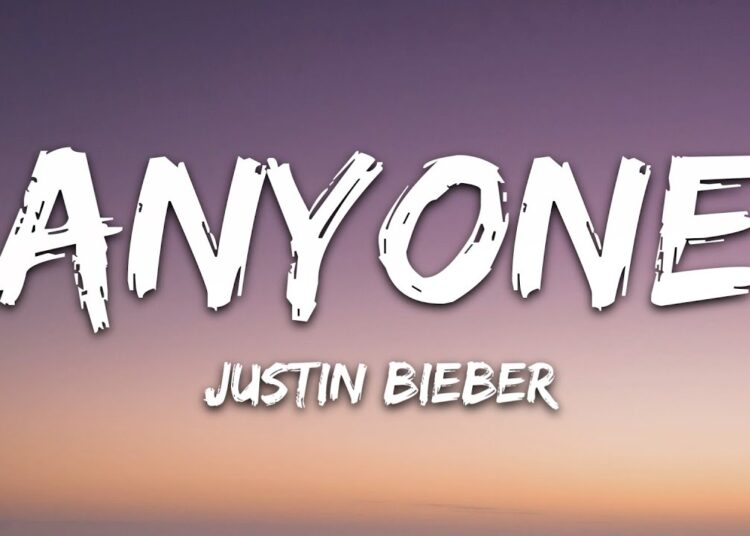 Justin Bieber – Anyone (Lyrics)