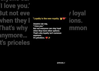 Loyalty is rare. That’s why it’s called royalty. 👑❤️#loyalty #royalty#truelove#viralshorts #shorts