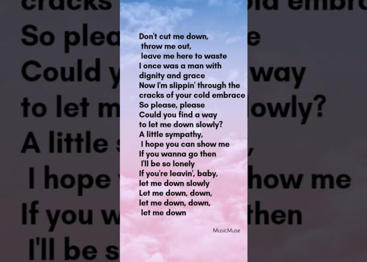let me down slowly Alec Benjamin lyrics #music #lyrics #song #spotify #lyricvideo #love
