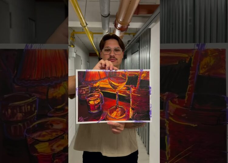 What do u thing about this one?🤔 #art #artshorts #painting #artist #shortsvideo