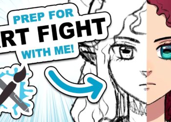 Let’s Prep for My First Ever Art Fight! 💪 Art Fight 2026!