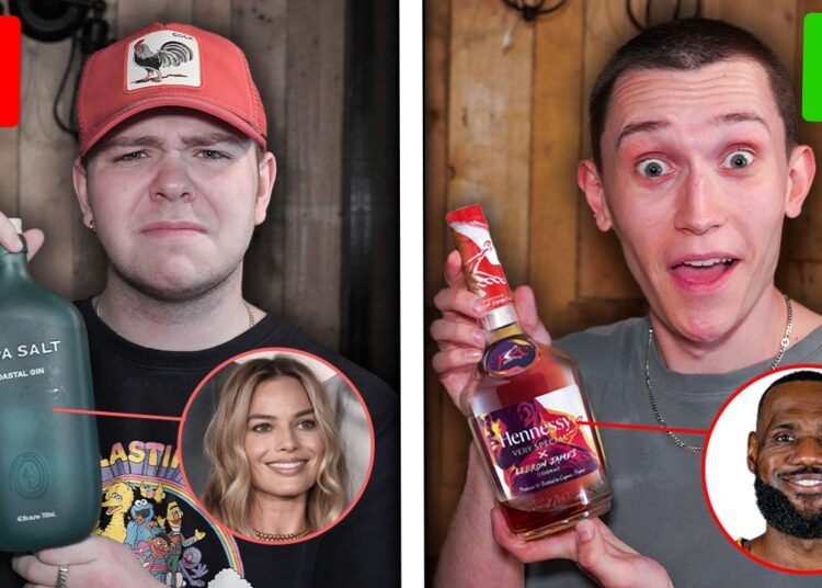 Ranking Celebrity Alcohol (w/ AverageHarry)