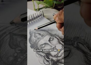 💖 #art #trending #drawing #artist #sketch #youtubeshorts #hanuman #painting #feed #bhakti #shorts