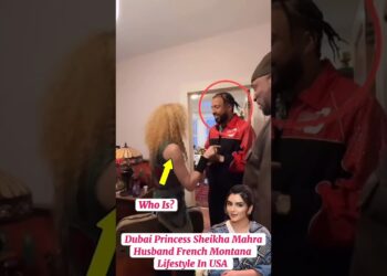Dubai Royal Family|Dubai Princess Sheikha Mahra Husband French Montana & Wife#lifestyle#shorts