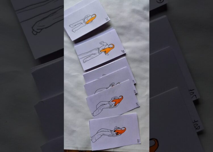 FIFA World Cup song by Shakira on paper dance #artist #flipbook #shakira #daidai #shorts
