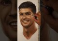 Ronaldo Drawing 😍 In progress #shorts #art #drawing #fifa #ronaldo