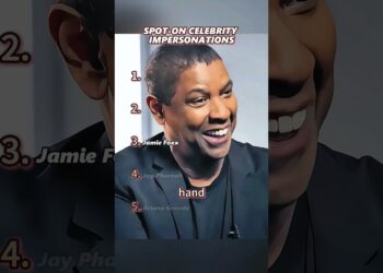 SPOT-ON CELEBRITY IMPERSONATIONS#foryou #funny #celebrity #imitate #mimic #fyp #viral #celebration