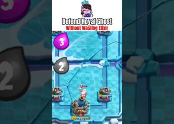 Cheapest Elixir Counter That Make Royal Ghost Look Weak✅|#clashroyale #gaming