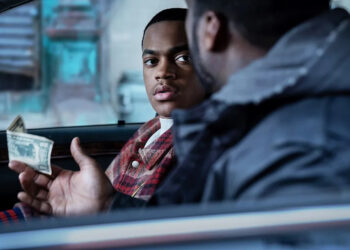 Michael Rainey Jr. and Curtis '50 Cent' Jackson in 'Power'Credit: Starz