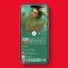 An iPhone mockup with Apple Music's new artist page in iOS 27