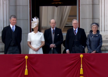 A poignant appearance from the Duke of Kent at Trooping the Colour