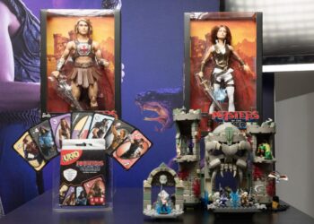 "Masters of the Universe" toys at Mattel.