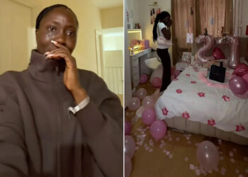 After Years of Decorating for Her Own Birthday, Woman Returns Home to a Surprise That Leaves Her in Tears (Exclusive)