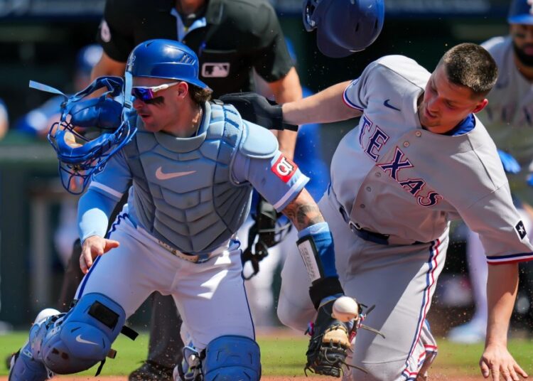 Aggressive Texas Rangers reach .500 with win over Kansas City Royals
