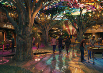 Rendering of The Looking Glass, which opens in The CTR next year.