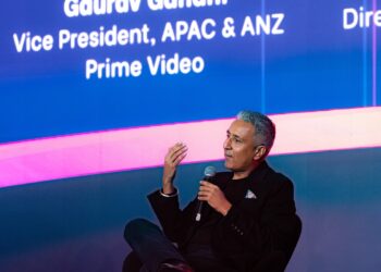Gaurav Gandhi, Prime Video's vice president for Asia-Pacific, Australia and New Zealand