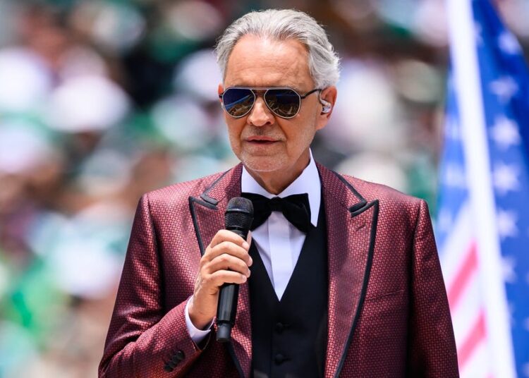Andrea Bocelli Posts Unforgettable Performance on Instagram
