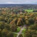 The Royal Lodge is surrounded by a sprawling estate that has eight cottages on it.