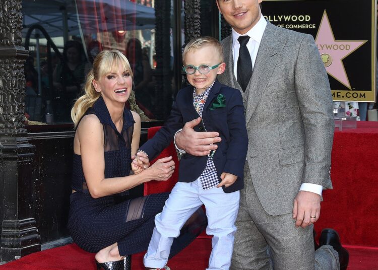 Anna Faris, Chris Pratt’s Son Jack Attends Scary Movie 6 Premiere