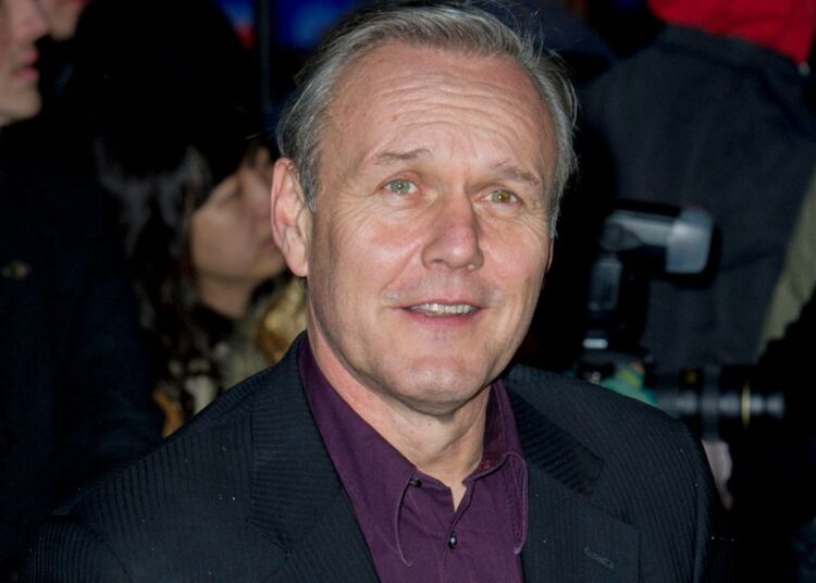 Anthony Head arrives for the European premiere of "The Iron Lady" on Jan. 4, 2012, in London. (AP Photo/Jonathan Short)