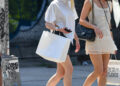 Anya Taylor-Joy styled her summer T-shirt outfit with the slim sandal trend