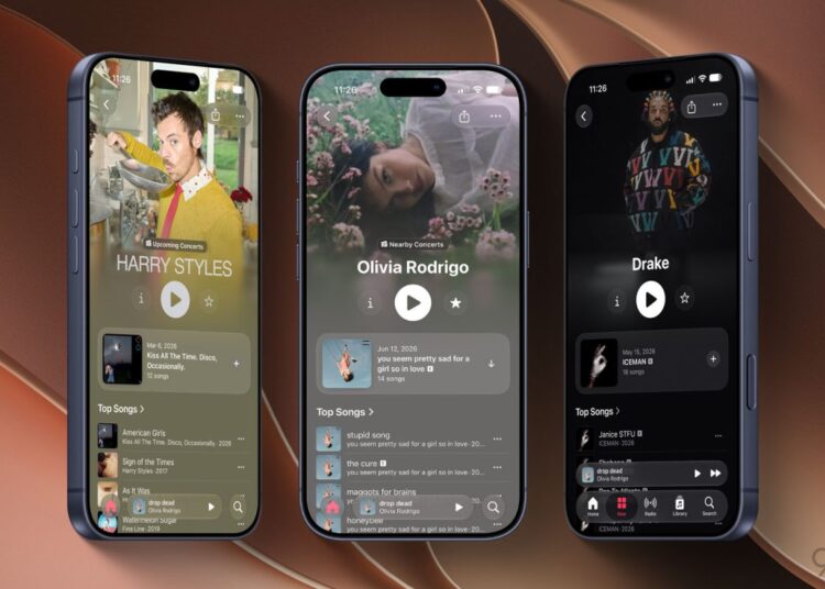 Apple Music in iOS 27 introduces new design changes in two key areas