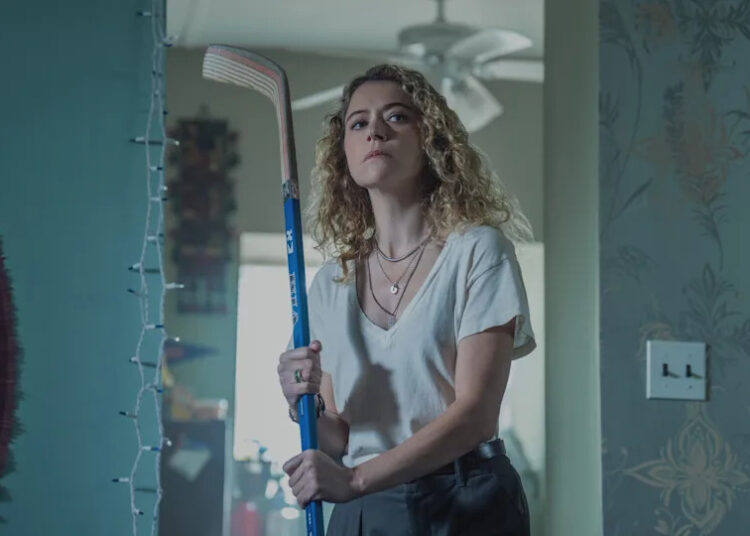 Tatiana Maslany in Apple TV's 'Maximum Pleasure Guaranteed.'