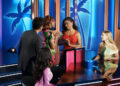 Jimmy Fallon, Keke Palmer, Amaya Espinal, and Ariana Madix during Password Season 3 Episode 2.