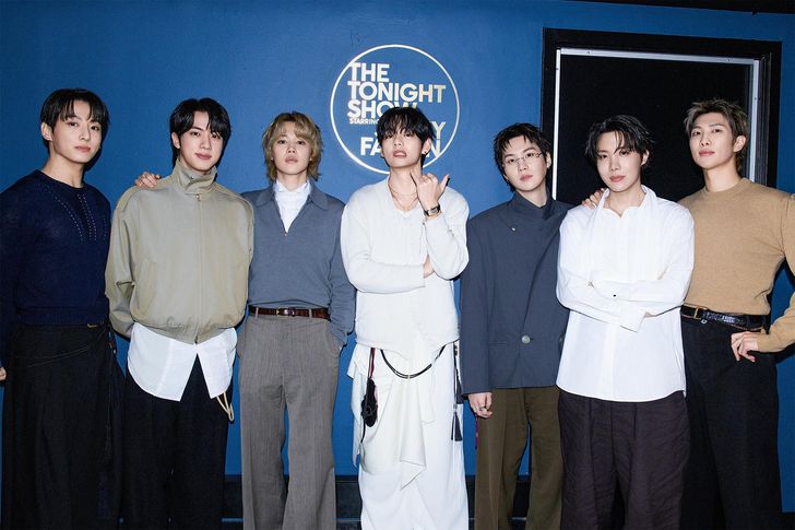 BTS on The Tonight Show Starring Jimmy Fallon / Courtesy of BigHit Music