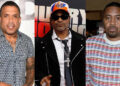 (L-R) Benzino, Jim Jones and Nas.