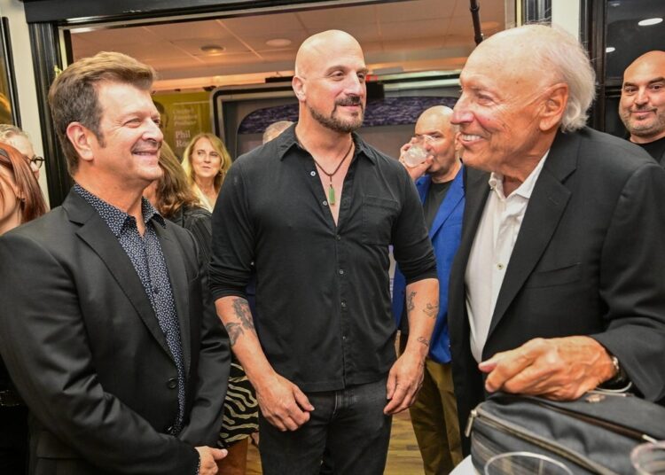 Billy Joel attends longtime booking agent Dennis Arfa's induction to Long Island Music and Entertainment Hall of Fame