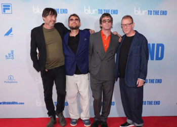 Blur members Alex James, Damon Albarn, Graham Coxon, and Dave Rowntree (PA)