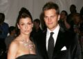 Tom Brady Shares Rare Photo of Ex Bridget Moynahan and Son Jack Amid Retirement Announcement black dress