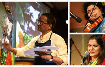Brushstrokes and Ragas: NGMA hosts a unique live art-music experience