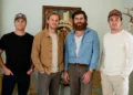 GoDigital Music's Logan Murray, Cinq Music Group's Barry Daffurn, Nic D & Orinda's Cooper Lycan