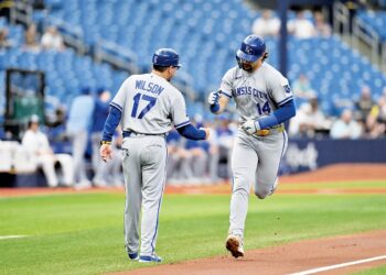 Caglianone blasts two home runs as Royals roll past Rays