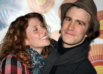 Caissie Levy and Gavin Creel at a press event for 'Hair' on Jan. 30, 2009 in New York CityCredit: Bruce Glikas/FilmMagic