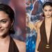 Camila Mendes Styles Donna Karan for 'Masters of the Universe' in NYC