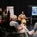 Attendees participate in the performance-based program Lincoln Center Moments for people living with dementia and their caregivers at the Lincoln Center in New York on June 3, 2026. — AFP pic