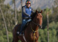 Vitruvian Man, co-owned by Glenn Sorgenstein and Run Fast Racing, is entered in the 2026 Belmont Stakes at Saratoga Race Course. (Provided by Run Fast Racing)