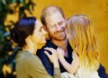 Prince Harry and Meghan Markle with their daughter, Princess Lilibet, in an image released on June 4, 2026.