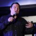 Comedian Carlos Mencia performs during the Tr3s: MTV, Musica y Mas Upfront on Wednesday, May 19, 2010 in New York. (Jason DeCrow/AP Images for Tr3s: MTV, Musica y Mas)