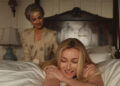 Constance Zimmer and Sarah Pidgeon on 'Love Story'Credit: FX