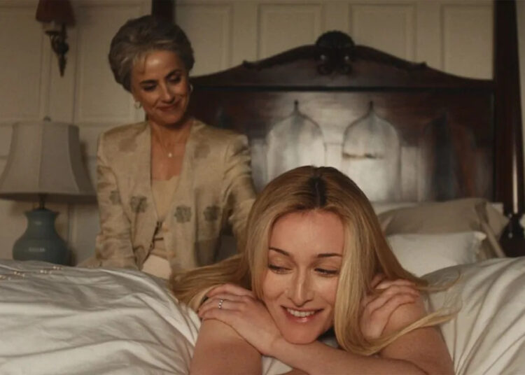 Constance Zimmer and Sarah Pidgeon on 'Love Story'Credit: FX