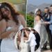 Couple who wed during Bad Bunny's halftime show details second ceremony — with nods to the Super Bowl
