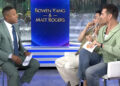 Craig Melvin, Bowen Yang, and Matt Rogers on the 'Today' showCredit: NBC