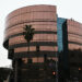 A view of the Directors Guild of America building in Los Angeles, California on December 17, 2021.
