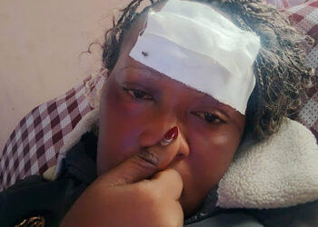 DRAMA at Wote town as popular kamba singer KATIVUI and his wife, CYNTHIA, clash in public as she demands school fees and accuses him of infidelity